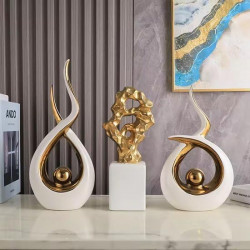 Set di statue decorative in...